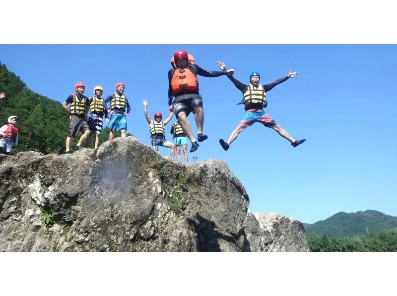 [Nagara River] half-day rafting with guide from1st grade. beginner to experienced