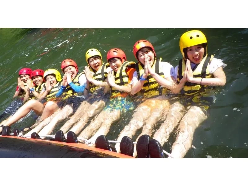 Nagara River half-day rafting. From beginner to experienced. Kind and polite staff will guide you! Adjacent to hot springs and restaurants Elementary school first graders and upの紹介画像