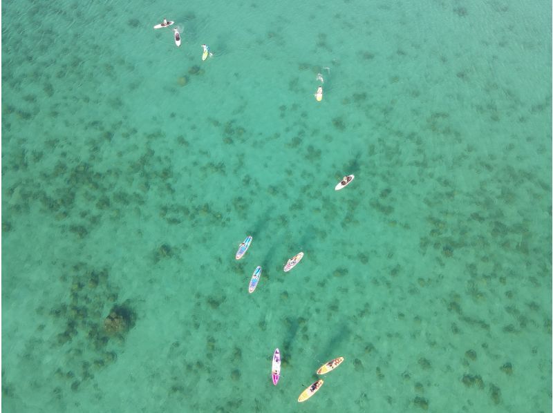 奄美大島★チャンスは年に数度★幻のビーチかくれ浜 SUPツアー 120分＜ドローン空撮、GoPro動画、水中カメラ撮影＞