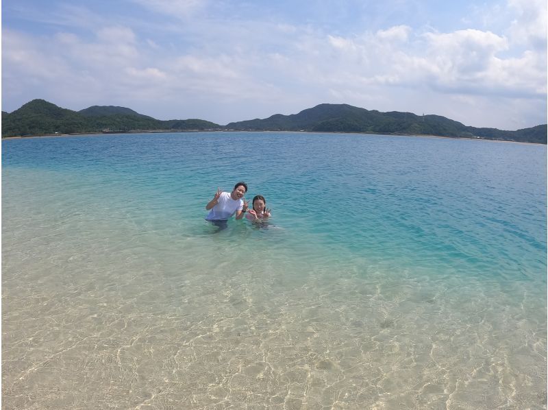 奄美大島★チャンスは年に数度★幻のビーチかくれ浜 クリアカヤックツアー 120分＜ドローン空撮・GoPro動画撮影＞
