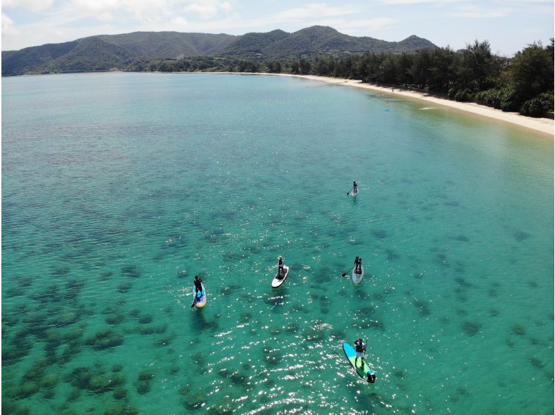 奄美大島★チャンスは年に数度★幻のビーチかくれ浜 クリアカヤックツアー 120分＜ドローン空撮・GoPro動画撮影＞