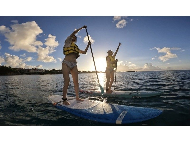 [Private tour limited to one group] SUP & Snorkeling! Enjoy the Okinawan ocean while paddling and drifting. Short movie included.の紹介画像