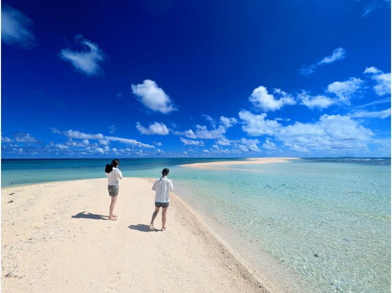 【沖縄・久米島】はての浜上陸カヤックツアー　自力で行くはての浜!!【現地集合プラン　60歳以下限定】の紹介画像
