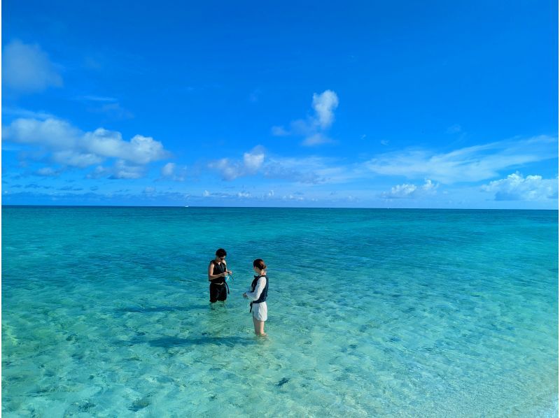 【沖縄・久米島】はての浜上陸カヤックツアー　自力で行くはての浜!!【現地集合プラン　60歳以下限定】の紹介画像
