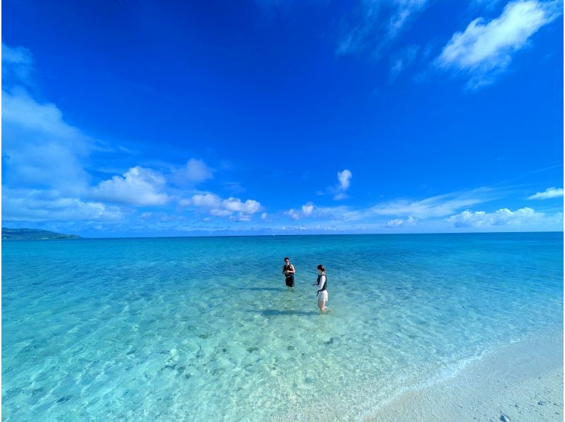 【沖縄・久米島】はての浜上陸カヤックツアー　自力で行くはての浜!!【現地集合プラン　60歳以下限定】の紹介画像