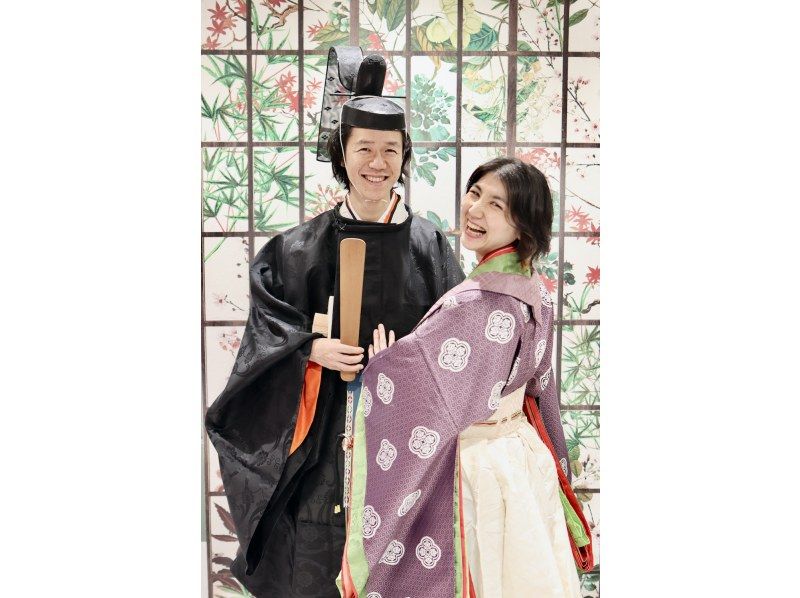 [Heian costume experience in Tokyo] Junihitoe (Chitose) & Sokutai experience limited to 2 groups! Free to shoot and bring in a cameraman!の紹介画像
