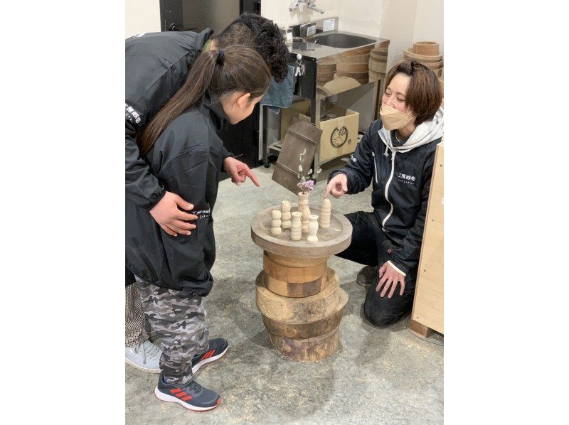 【石川・加賀】木地挽きろくろ体験！山中漆器の製造現場見学とカフェドリンク付