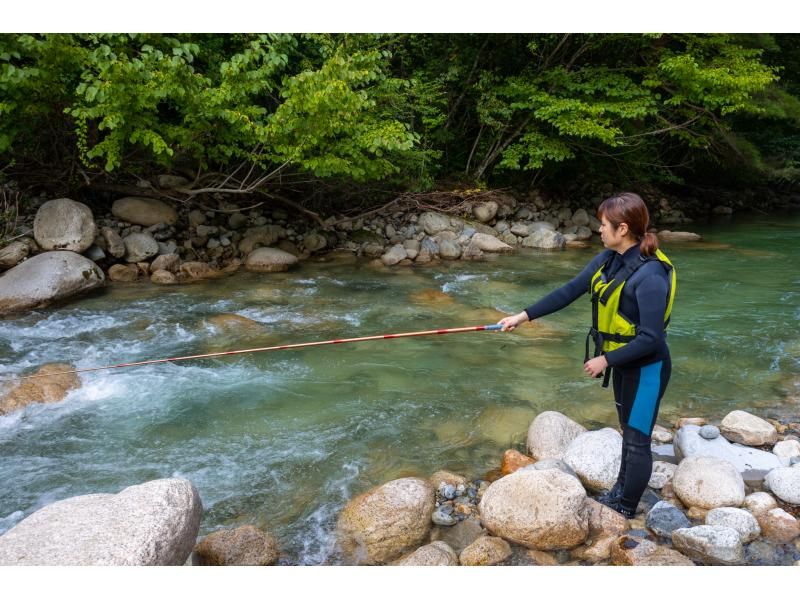 北アルプスから流れ出る清流を満喫! 小学生から楽しめるご家族みんなで