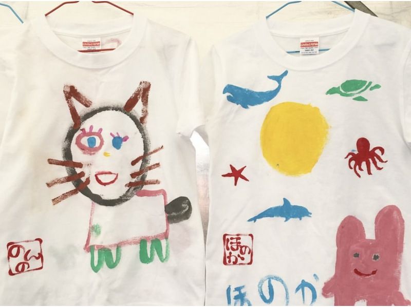 [Nara City] Let's make an original T-shirt!! Hand-painted clothes making experience♪の紹介画像