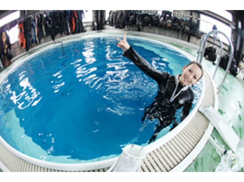 [Aichi ・ Nagoya] Experience in the pool Diving(60 minutes course)の紹介画像