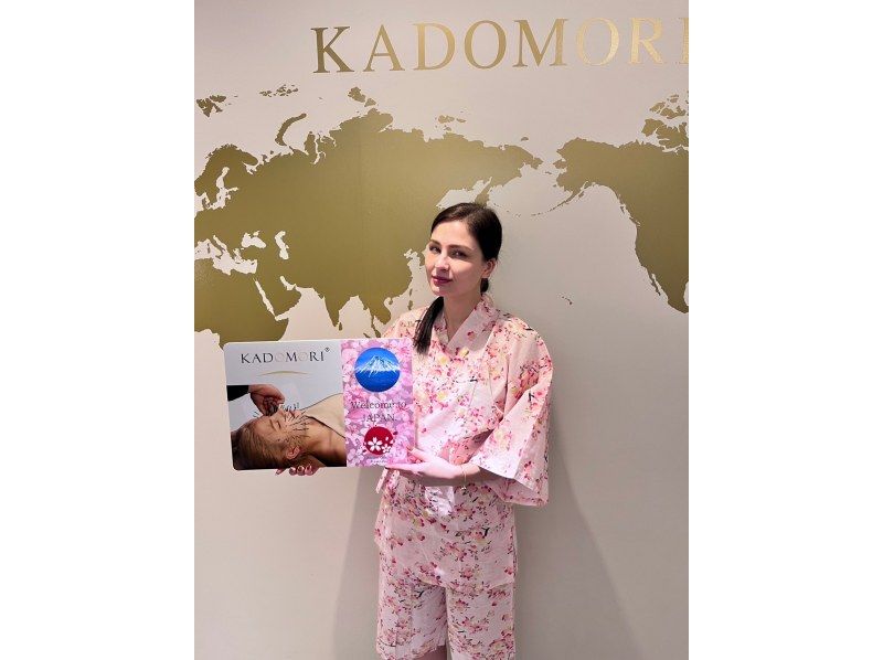 [东京/涩谷]一边感受日本一边美容“日本小脸体验”の紹介画像