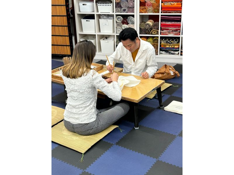 [Ishikawa, Kanazawa] Google Review <★★★★★>! Beginners Welcome! Create your own original work with the Kanazawa Kaga Yuzen coloring experience!の紹介画像