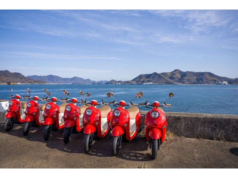 [Hiroshima/Onomichi] Moped rental - 5 minutes walk from Setoda Port! Come empty-handed! All the equipment you need for the ride is included! No need to return with a full tank of gas!の紹介画像