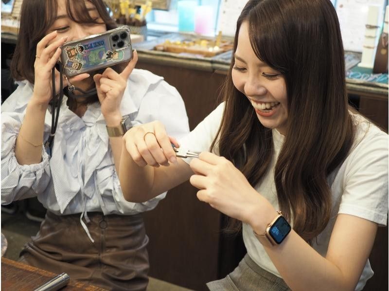 【東京・浅草橋】お子さまからシニアまで、本格的なオリジナルリングが作れるアクセサリーワークショップの紹介画像