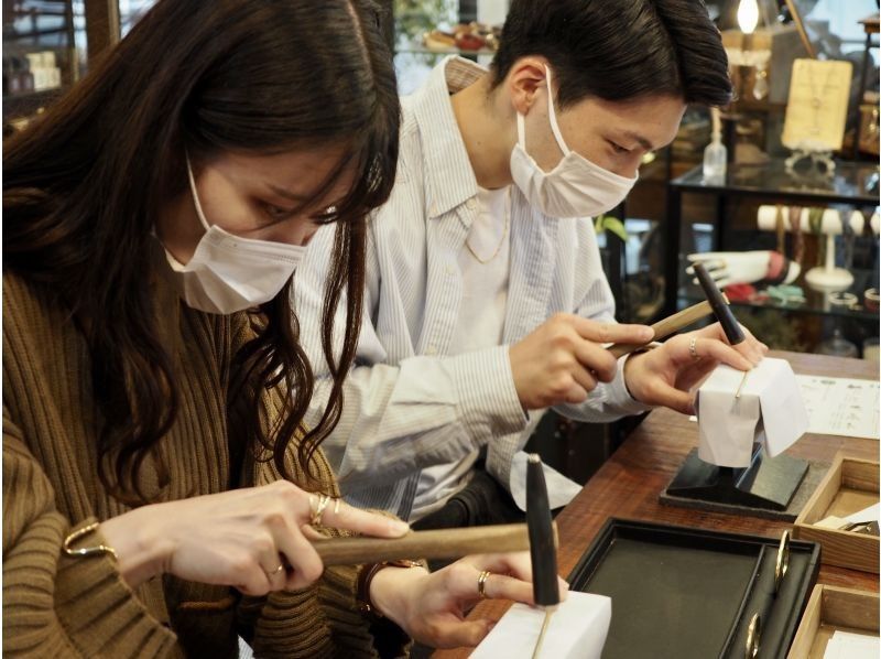 Asakusa Recommended & interesting experience for a date Accessory making experience Couple making matching bangles