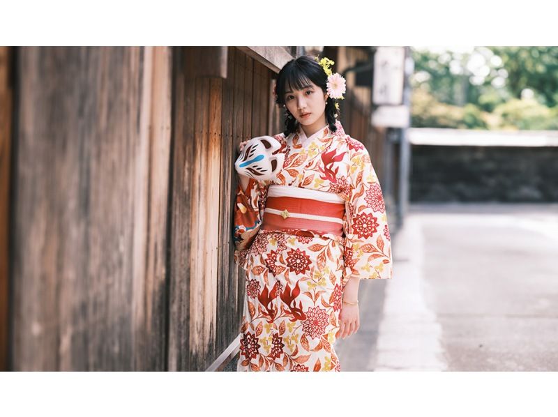 SALE! [Kyoto, Kiyomizu-dera Temple] Ladies' plan Kimono and yukata rental, hair styling included ☆ Everything you need for dressing is provided ♪の紹介画像