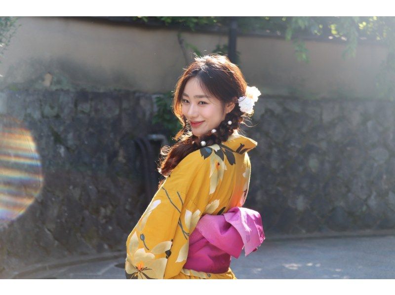 [Kyoto/Kiyomizudera] Ladies plan Kimono/Yukata rental Hair set included ☆ We have everything you need for dressing ♪の紹介画像
