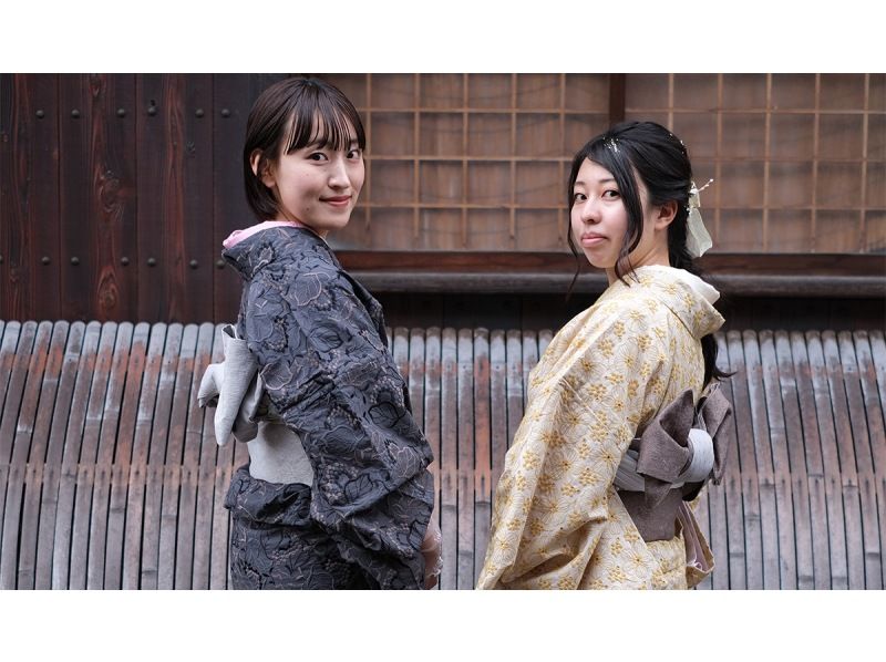 SALE! [Kyoto, Kiyomizu-dera Temple] Ladies' plan Kimono and yukata rental, hair styling included ☆ Everything you need for dressing is provided ♪の紹介画像