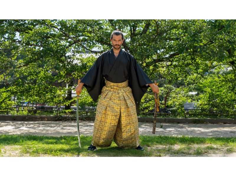 SALE! [Kyoto, Kiyomizu-dera Temple] Kyoto Samurai Plan Samurai Style Rental *No need to bring anything! Everything you need for dressing is included♪の紹介画像