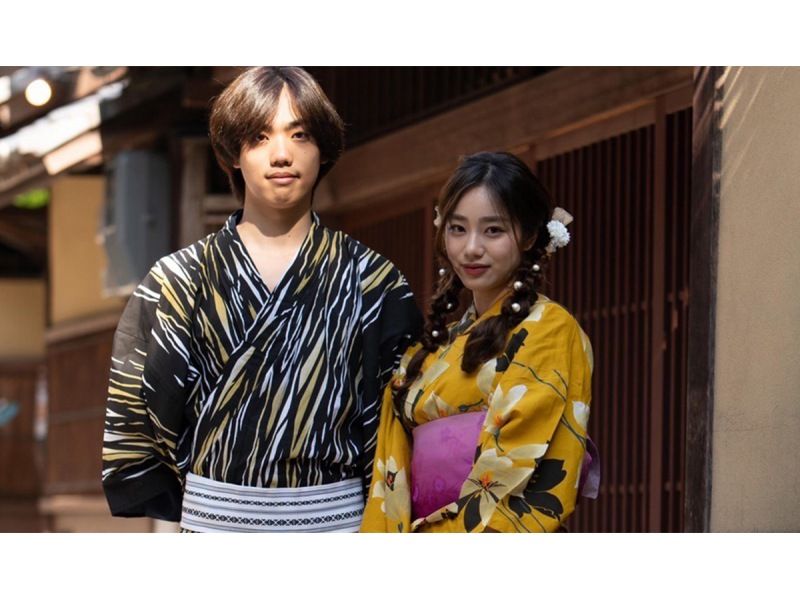 [Kyoto/Kiyomizudera] Couple kimono & yukata rental Women's hair set included ☆ We have everything you need for dressing ♪の紹介画像