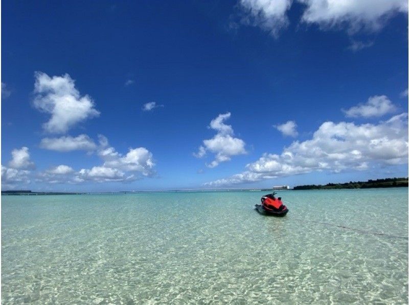 [Okinawa, Miyakojima] Jet ski to the phantom island of "Yuni Beach"の紹介画像