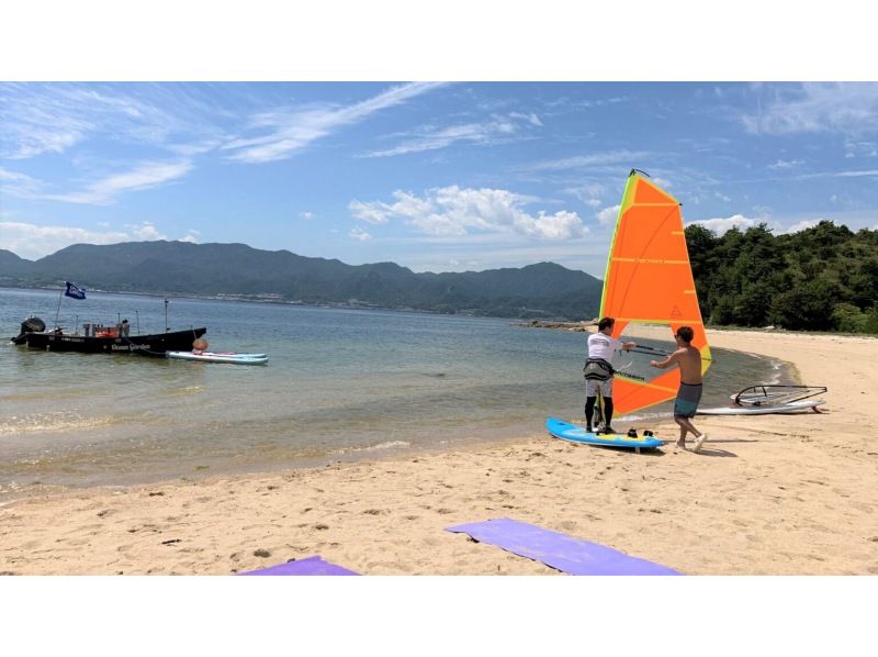 [Hiroshima/Miyajima] Windsurfing experience! Those who want to do the wind in earnest from now on are welcome ♪の紹介画像