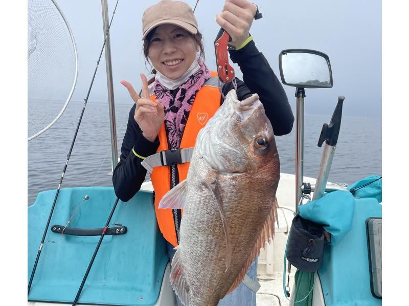 (出船時間が選べる！一つテンヤ真鯛プラン（初心者歓迎最大5名）の紹介画像