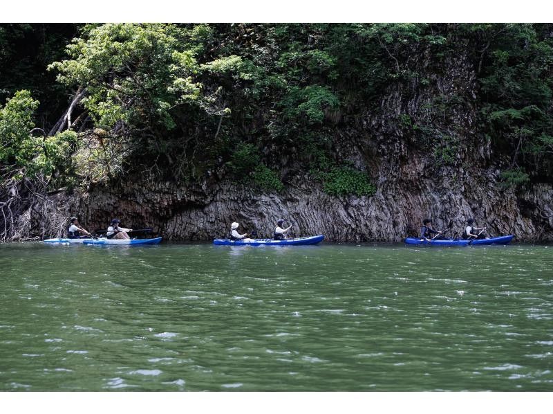 [Fukui/Wakasa] Quick 1.5 hours! Adventure kayaking on Myojin Green Mystical Dam Lake!