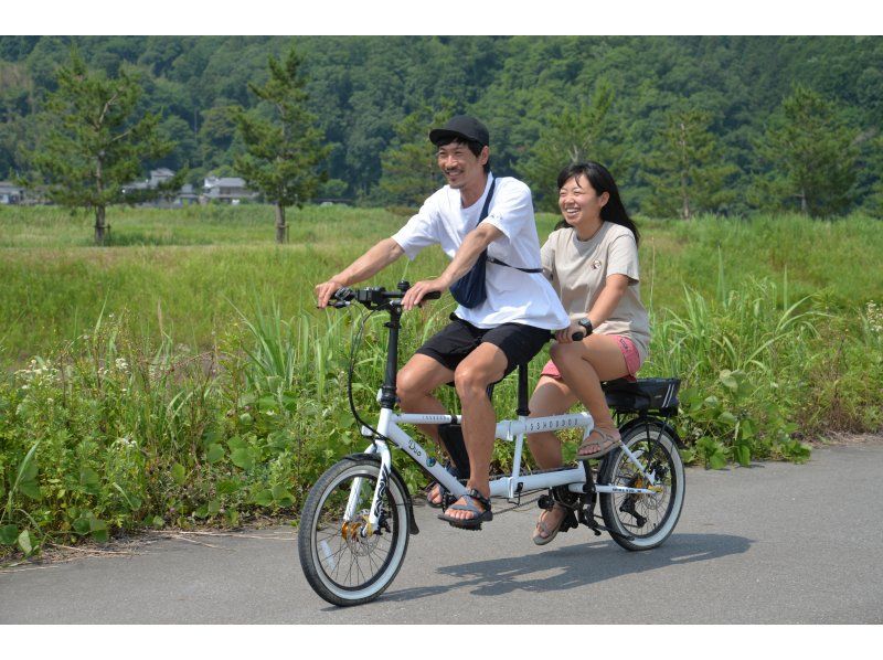 Aim for the Screaming Bridge! ! Kyoto tandem bicycle tour [with guide] [free photo]の紹介画像