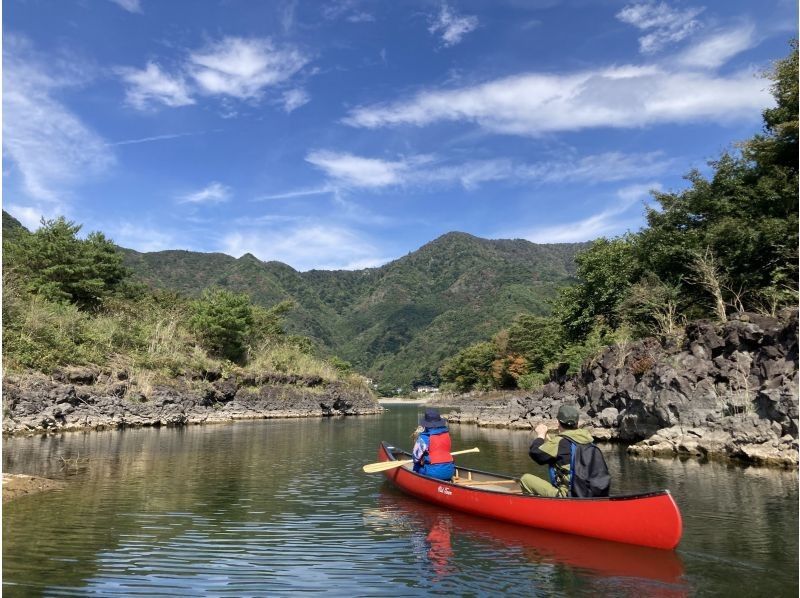 【山梨・精進湖】静かな精進湖の自然と富士山を満喫 　カナディアンカヌー体験！（9：30/13：30）