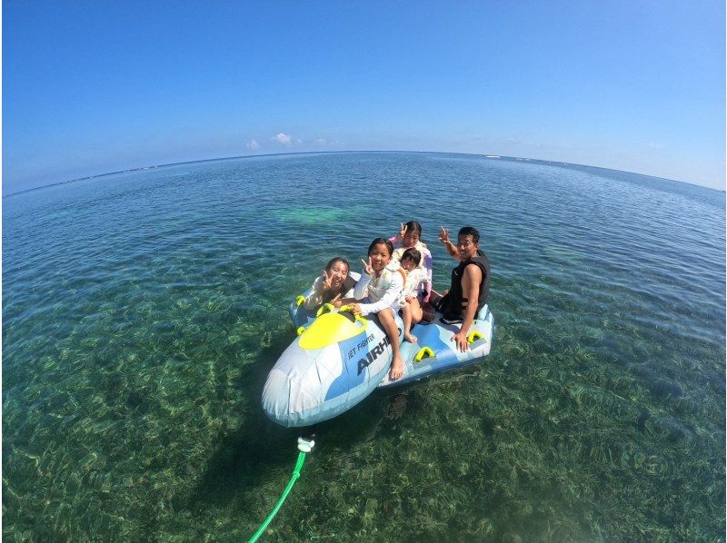 【名護市・今帰仁村・古宇利島】プライベートビーチで最新チューブ3点選び放題！夏の思い出を、自分好みにカスタマイズ。大満足の『Bプラン ♪』の紹介画像