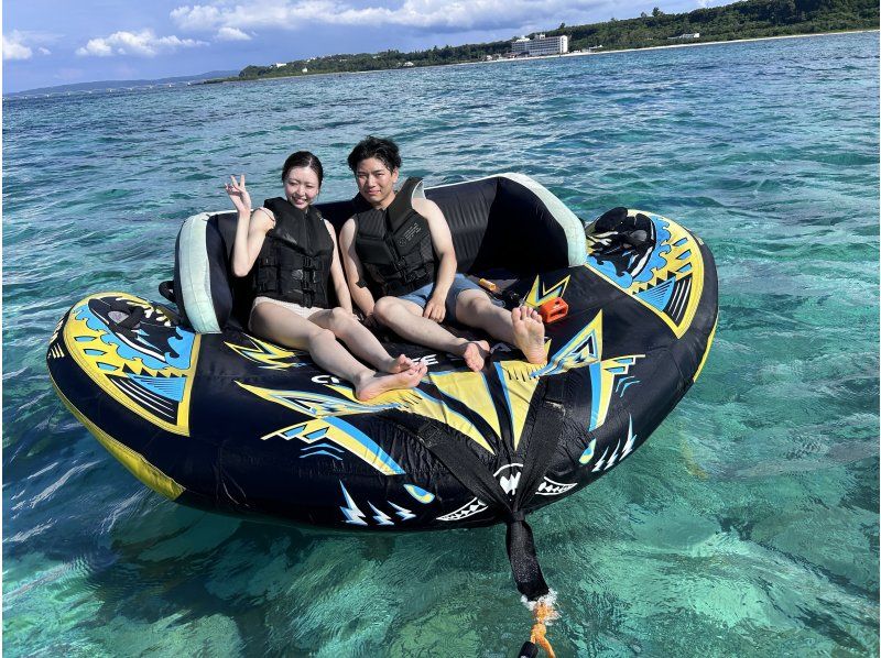 [Nago City, Nakijin Village, Kouri Island] Unlimited selection of 3 latest tubes on a private beach! Customize your summer memories to your liking. Satisfying "B plan ♪"の紹介画像