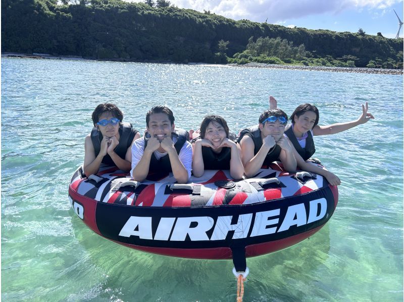 【名護市・今帰仁村・古宇利島】 叫ばずにはいられない！仲間と共に全力で楽しむマリンレジャー♪『絶叫系3点セット団体様プラン』