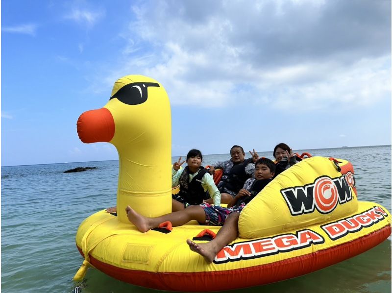 【名護市・今帰仁村・古宇利島】 叫ばずにはいられない！仲間と共に全力で楽しむマリンレジャー♪『絶叫系3点セット団体様プラン』