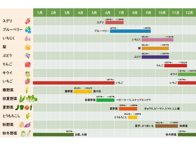 [Miyagi Prefecture Sendai City] <Strawberry picking> Enjoy seasonal fruits ♩ Seasonal fruit picking [JR Fruit Park Sendai Arahama]の紹介画像