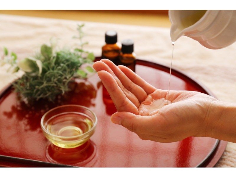 [Tokyo/Akihabara] Aroma oil ｜ Relaxation experience of the whole body with comfortable pressure in a Japanese-style storeの紹介画像