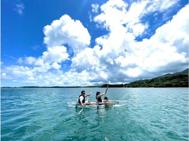 【石垣島/川平湾】当日予約OK！クリアカヤック体験ツアー！【4名様限定】絶景の川平湾で癒やしの時間♪撮影データ無料・3歳以下無料♪の紹介画像