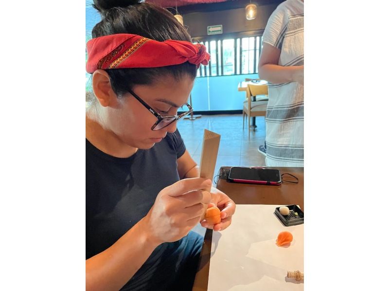 【구마모토 · 미나미 구 · 카와지리] 일본식 과자 체험 ~ 어른부터 아이까지 만들어 즐거운 먹고 맛있다! 영어·스페인어 OK(역에서 도보 5분·기념품 포함)の紹介画像