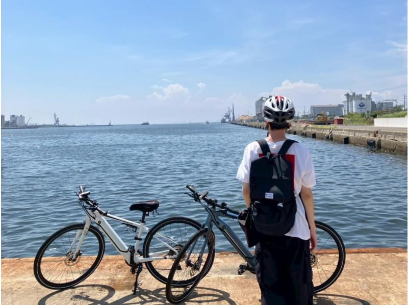【兵庫/姬路】電動自行車騎行之旅 沿著舊高速公路的姬路城下町之旅【推薦給那些想更多了解姬路的人】 ◎附贈姬路站特產站蕎麥票！の紹介画像
