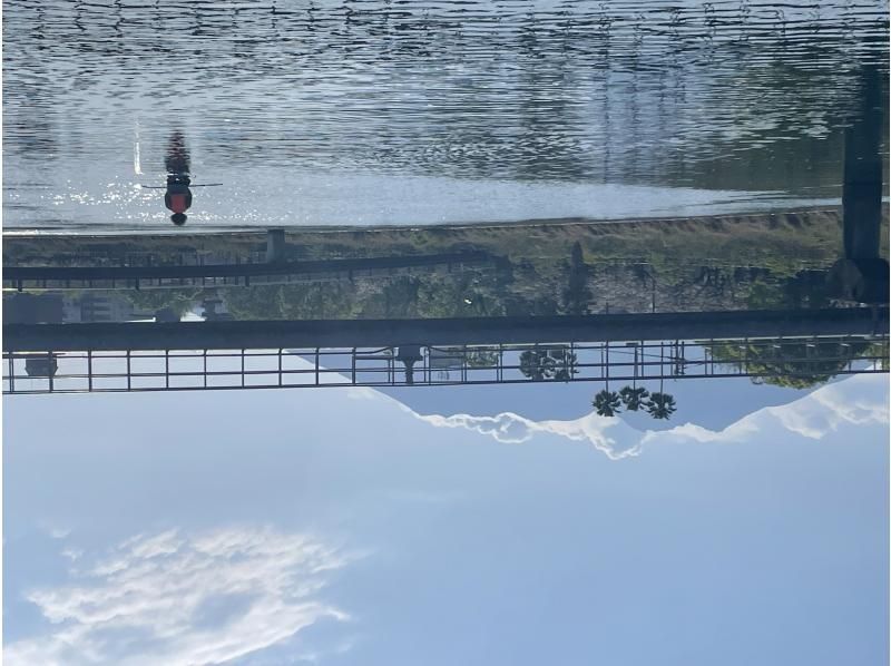 鹿児島市街地の甲突川で親子カヤック体験の紹介画像