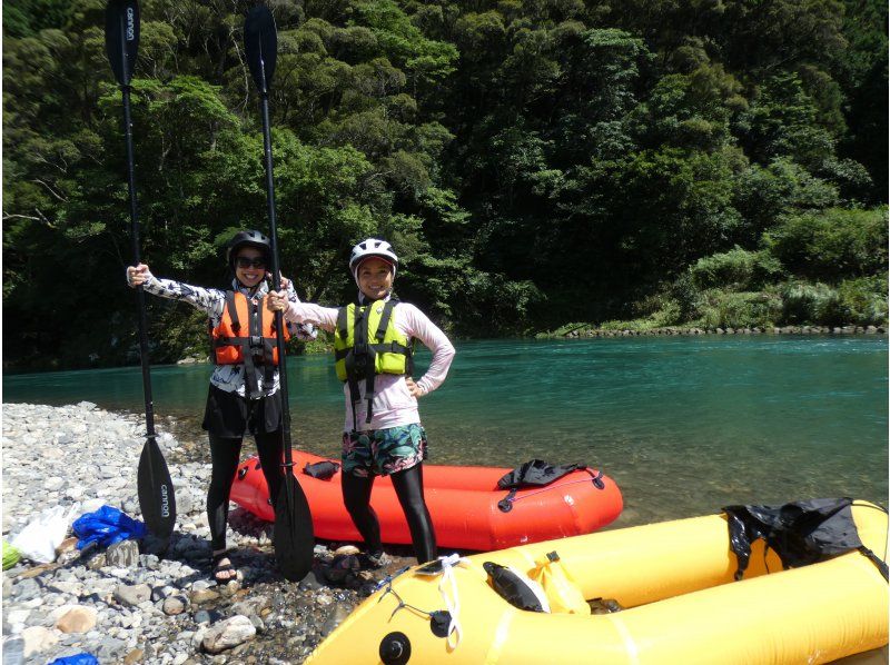 [Kochi/Shimanto] [Charter] [Adults and children] Down the Shimanto River with a packraft!の紹介画像
