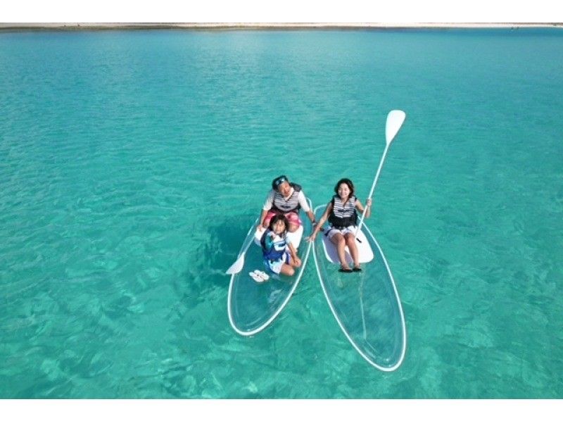 [Okinawa Miyakojima] [Clear SUP & Snorkeling Tour] [Drone Shooting Included] The popular and much talked about Clear SUP & Sea Turtle/Coral Snorkelの紹介画像