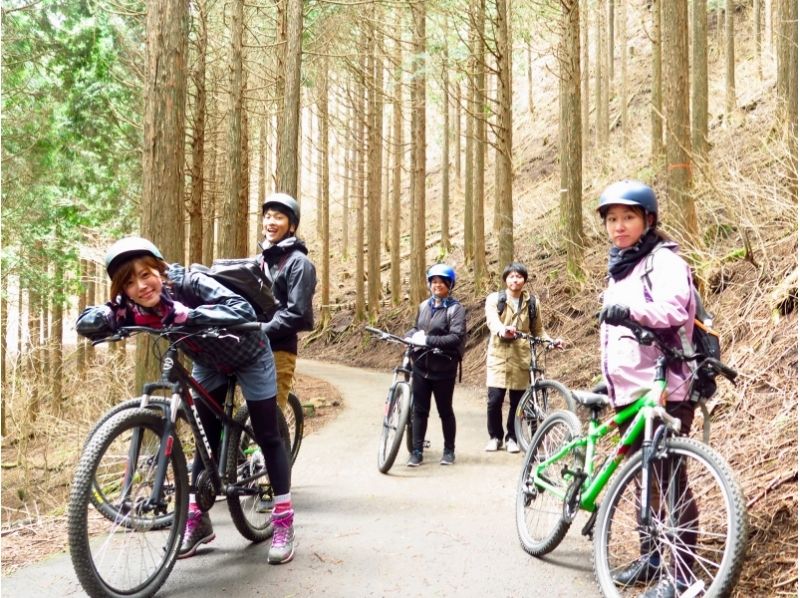 Hakone　人気スポット　穴場スポット　ダウンヒル　Mountain bike　MTB　Tour Hakone's hidden spots with a local guide