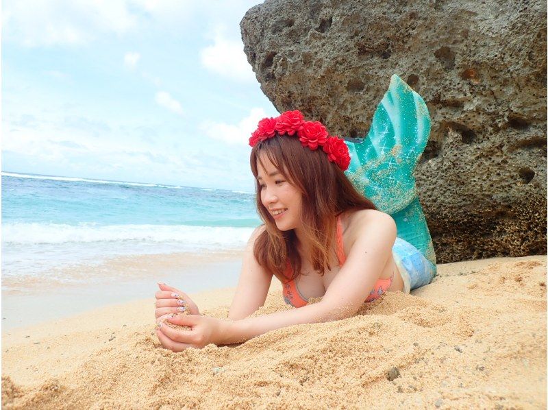 Three great value plans! Sea turtle snorkeling in Miyakojima, water attractions at Maehama Beach, and a spectacular mermaid experience♡の紹介画像
