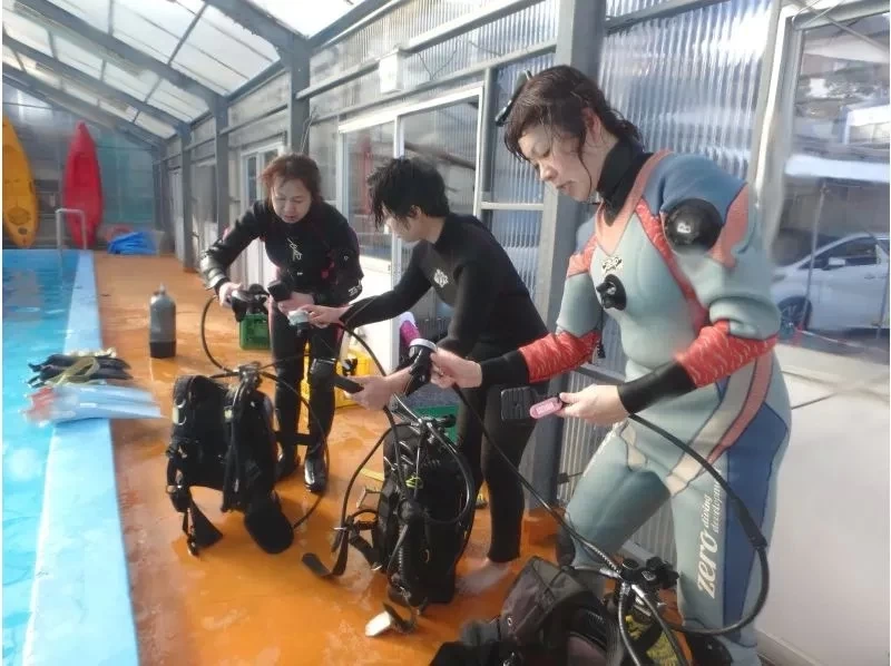 ダイビングライセンス取得【東京・渋谷/2日間~】体験ダイビング経験者向け（未経験者も受講可）学割・グループ割りの紹介画像