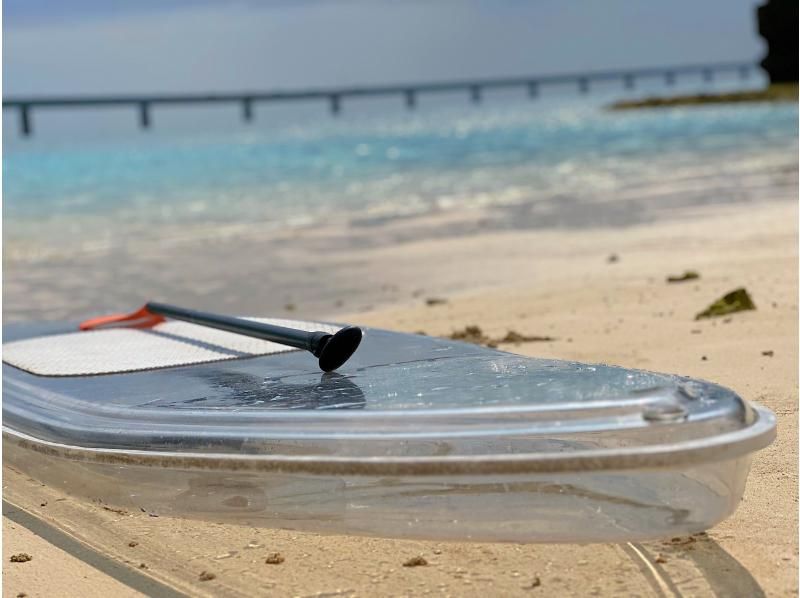 [Okinawa/Miyakojima] ☆ Clear SUP experience limited to 1 group! It's sure to look great on SNS! Even small children can participate with confidence!の紹介画像