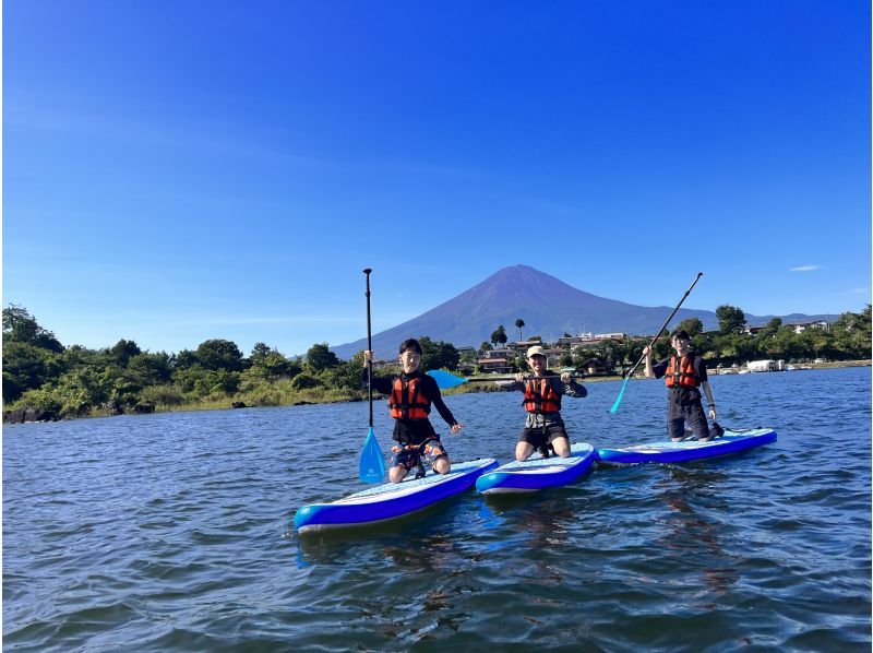 【山梨県・河口湖】早朝プラン　SUP(サップ)体験ツアーの紹介画像