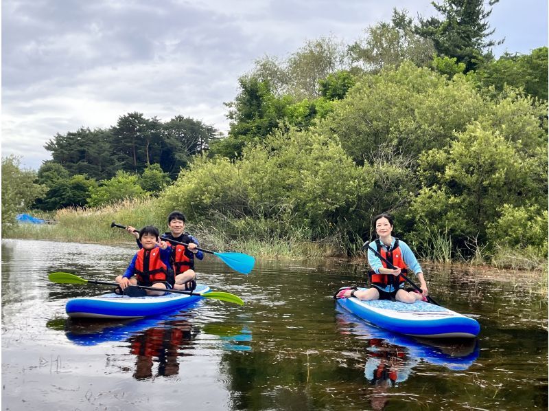 【山梨県・河口湖】早朝プラン　SUP(サップ)体験ツアーの紹介画像