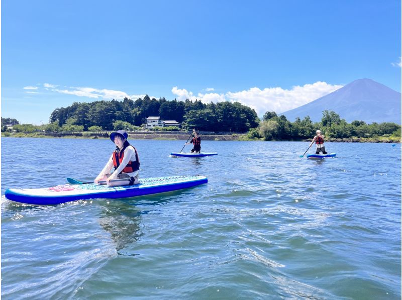 【山梨県・河口湖】早朝プラン　SUP(サップ)体験ツアーの紹介画像