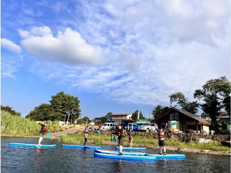 【山梨県・河口湖】早朝プラン　SUP(サップ)体験ツアーの紹介画像